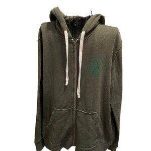 DC Comics Green Arrow Zip Up HOODIE L